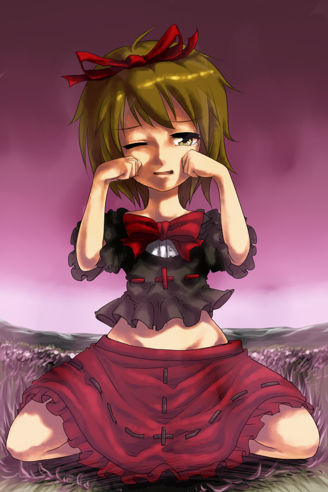 medicine melancholy and lunasa prismriver (touhou) drawn by harusame_(unmei_no_ikasumi)