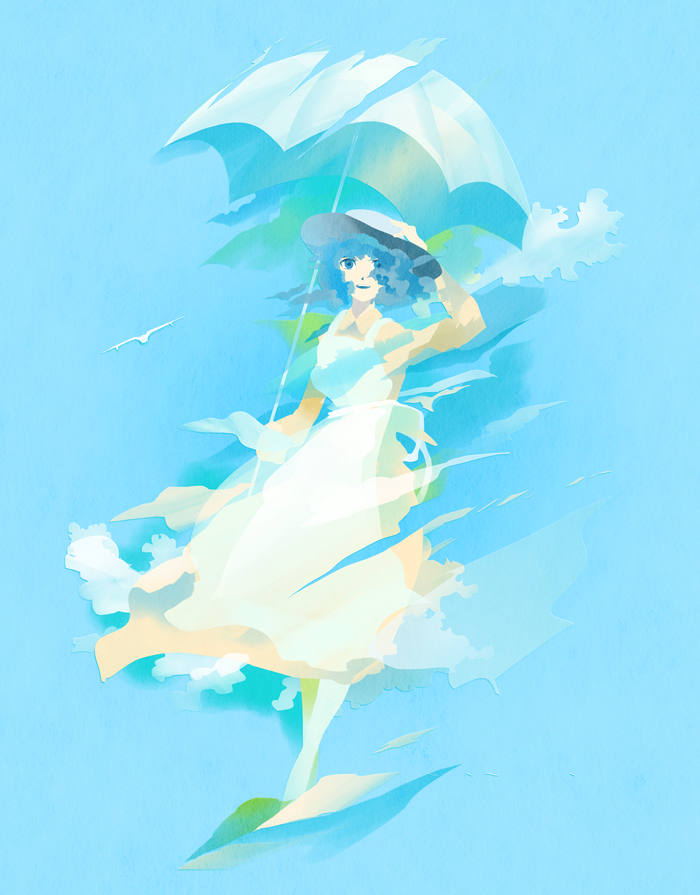 satomi naoko (studio ghibli and 1 more) drawn by cannotescape