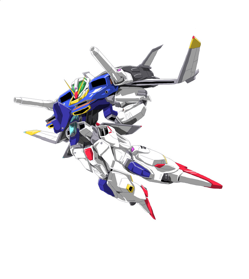 gundam gt-four (gundam and 1 more) drawn by .hum