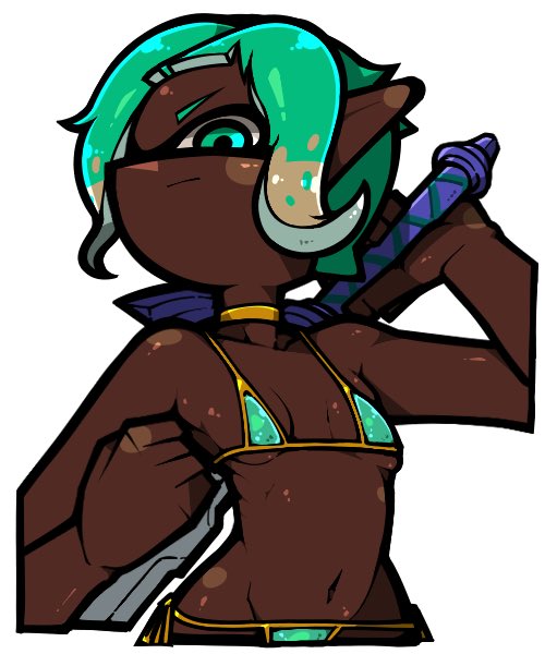 inkling player character and inkling girl (the legend of zelda and 1 more) drawn by name_omoitukan2