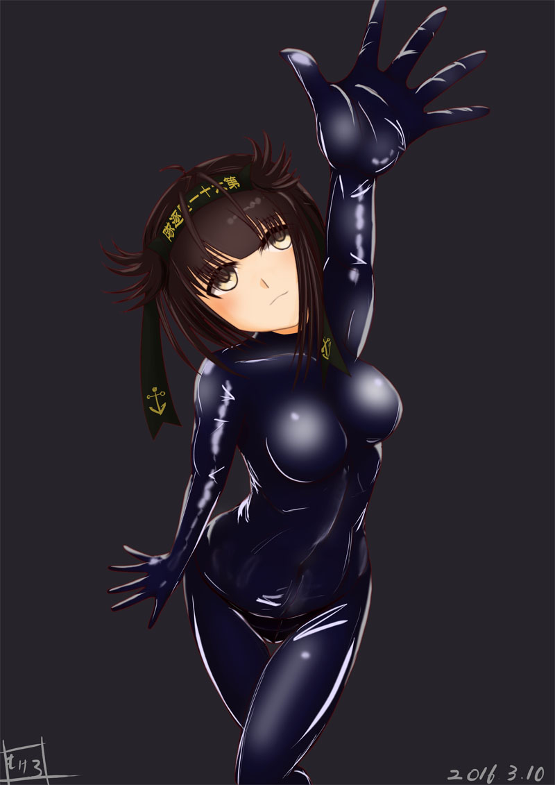 hatsuzuki (kantai collection) drawn by moke_ro