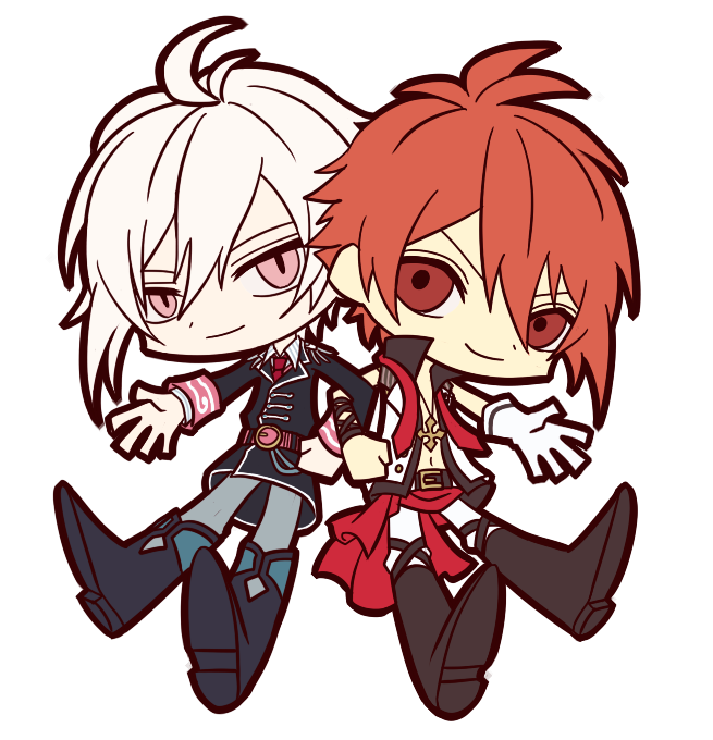 nanase riku and kujou tenn (idolish7) drawn by suzu_1013
