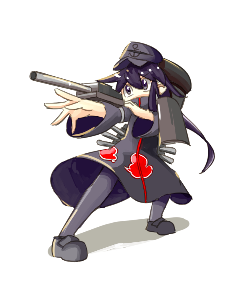 akatsuki (kantai collection and 1 more) drawn by zassou_maruko