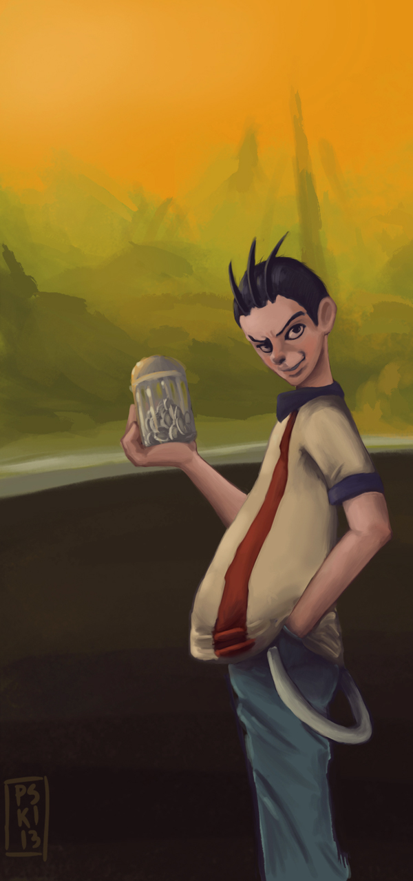 eddy (ed edd n eddy) drawn by pskibobby