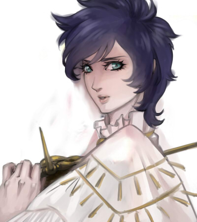 dark sun gwyndolin (dark souls and 1 more) drawn by mns