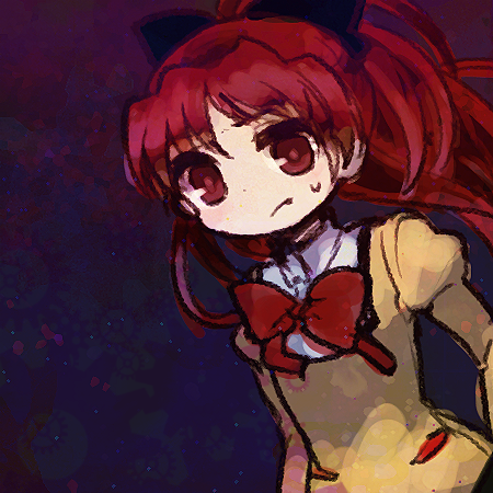 sakura kyoko (mahou shoujo madoka magica) drawn by fc_(efushii)