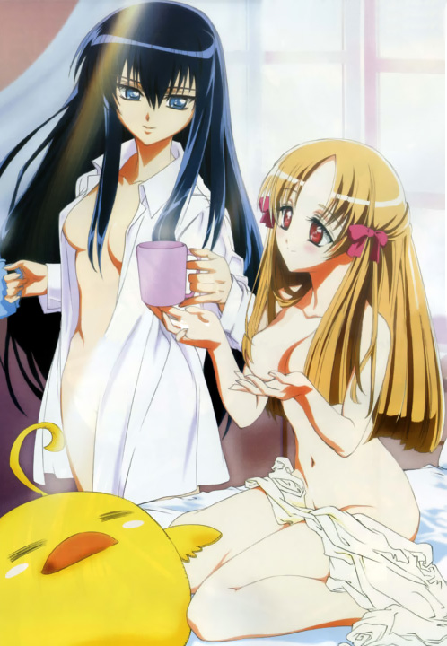 azuma hazuki, azuma hatsumi, and ken-chan (yami to boushi to hon no tabibito) drawn by nishida_asako