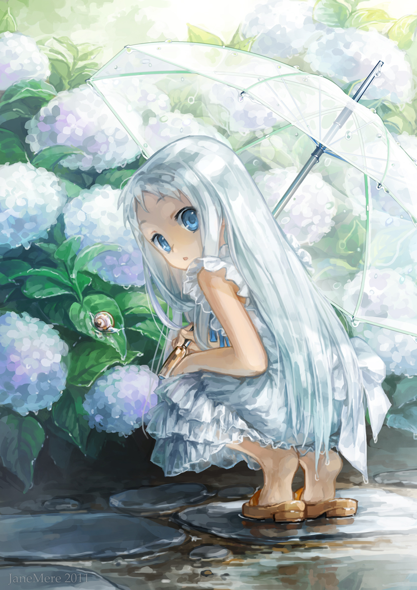 honma meiko (ano hi mita hana no namae wo bokutachi wa mada shiranai.) drawn by jane_mere
