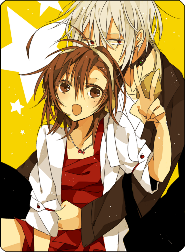 accelerator and last order (toaru majutsu no index) drawn by akina422
