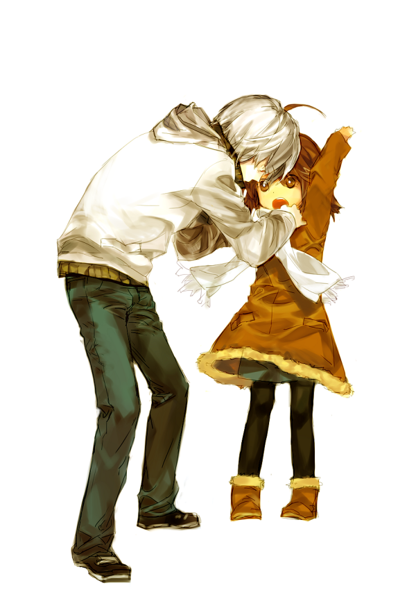 accelerator and last order (toaru majutsu no index) drawn by uk1440