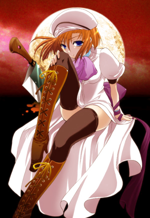 ryuuguu rena (higurashi no naku koro ni) drawn by suzuragi_karin