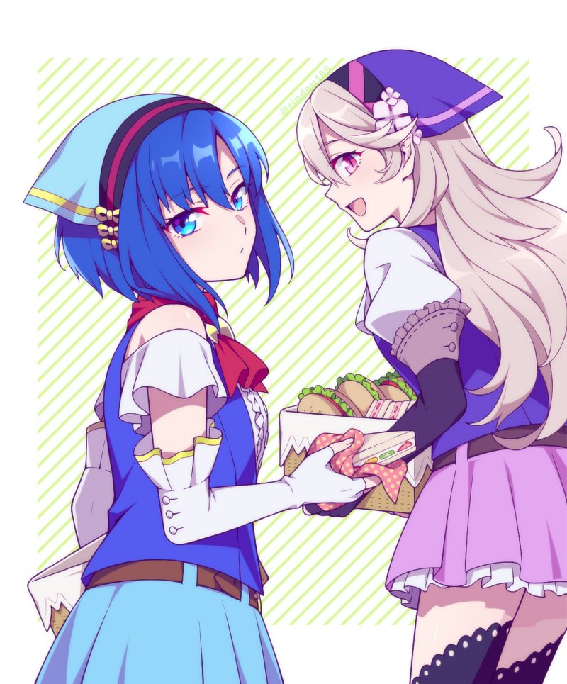 female corrin and catria (fire emblem and 6 more) drawn by hiyori_(rindou66)