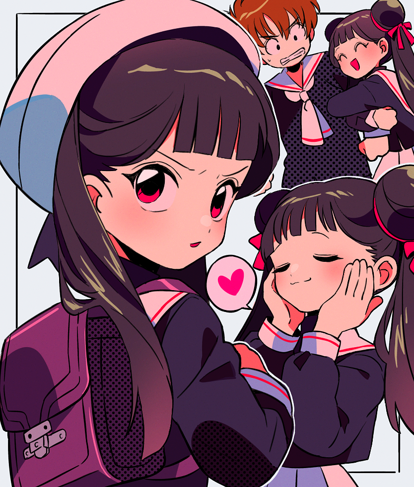 li syaoran and li meiling (cardcaptor sakura) drawn by sanamaru_(sana79261827)