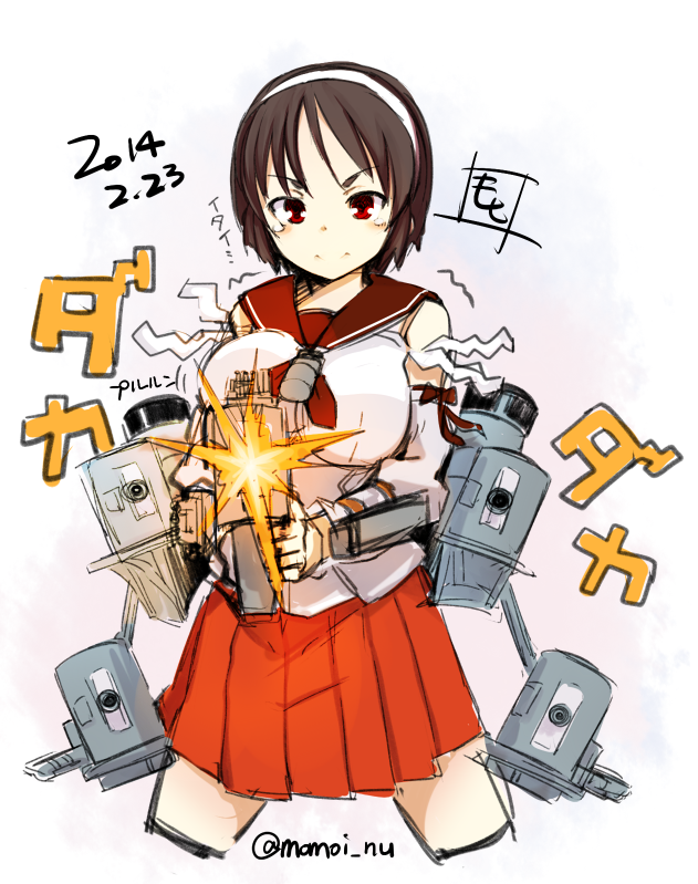 natori (kantai collection) drawn by momo_(higanbana_and_girl)