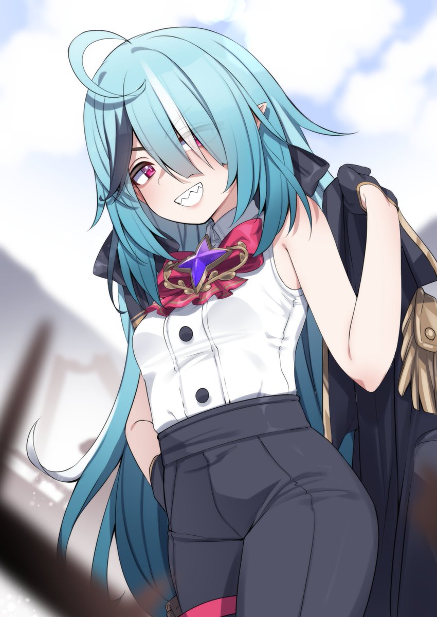 zenya hima (indie virtual youtuber) drawn by valefal_coneri