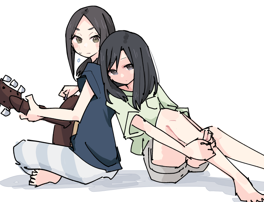 togano mai and hebimori oshizu (akebi-chan no serafuku) drawn by shiroshi_(denpa_eshidan)