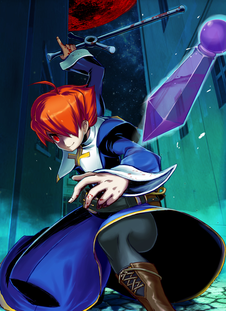 elsa la conti (arcana heart and 1 more) drawn by mano_hiroyuki