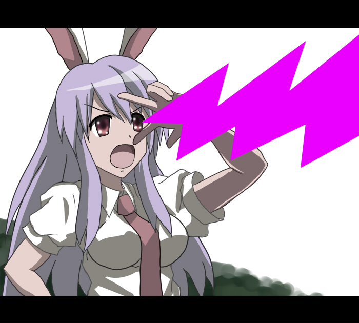 reisen udongein inaba and asahina mikuru (touhou and 1 more) drawn by karakasa_(murakumo_koushou)
