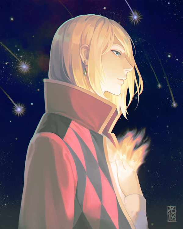 howl pendragon (studio ghibli and 1 more) drawn by driftwoodwolf