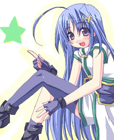 reinforce zwei (lyrical nanoha and 1 more) drawn by ichino
