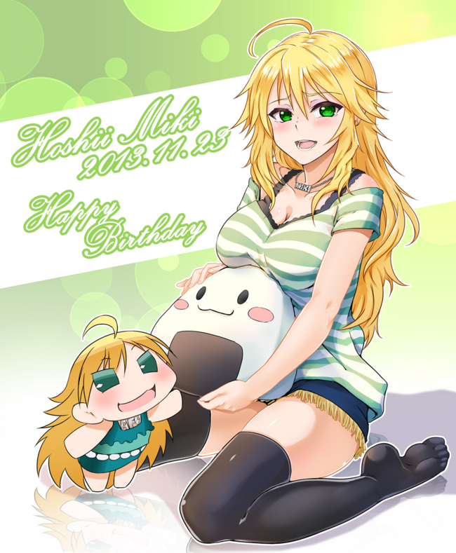 hoshii miki (idolmaster and 1 more) drawn by puyocha