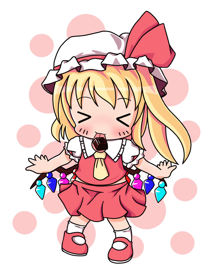 flandre scarlet (touhou) drawn by annon_(tabi_suru_ani-photo)