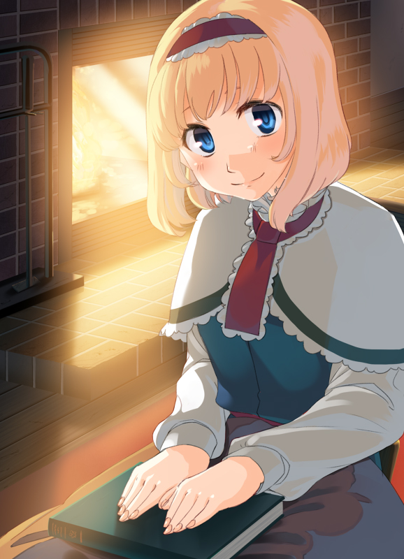 alice margatroid (touhou) drawn by takuzui