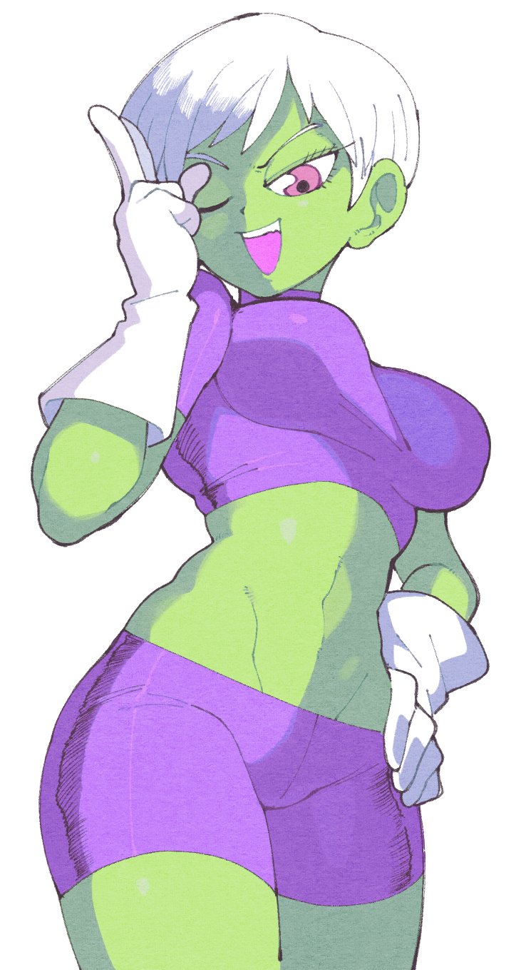 cheelai (dragon ball and 2 more) drawn by inkerton-kun