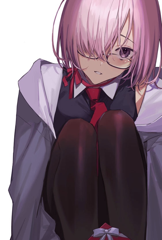 mash kyrielight (fate and 1 more) drawn by itefu