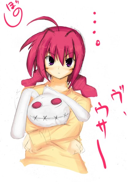 vita and noroi usagi (lyrical nanoha and 2 more) drawn by boshi_(a-ieba)