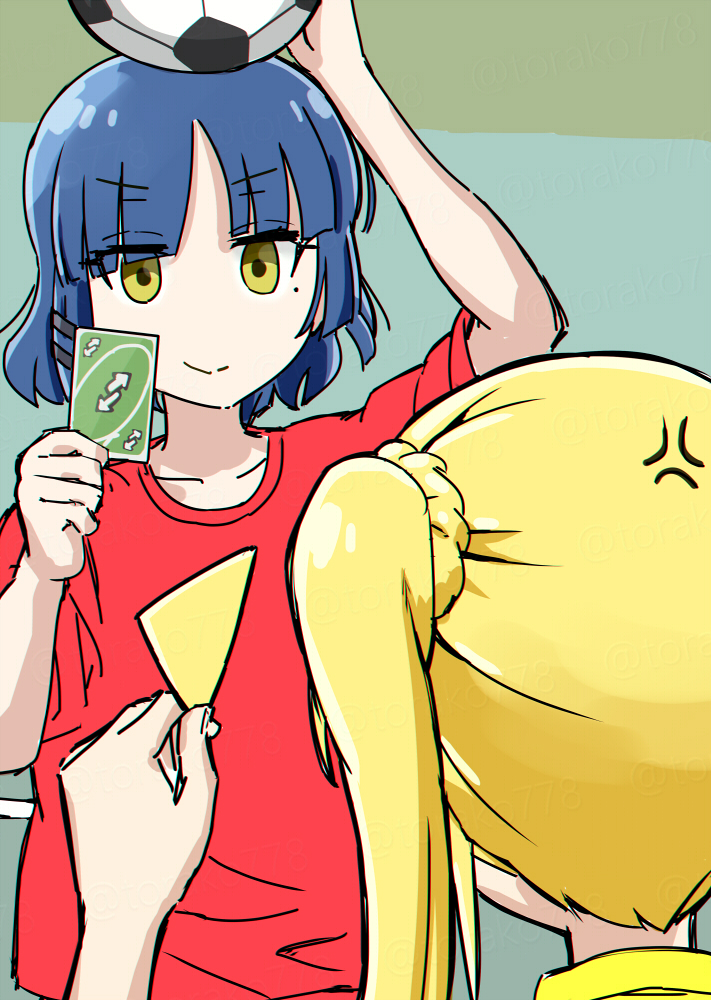 ijichi nijika, yamada ryo, and max fosh (bocchi the rock! and 1 more) drawn by torako_(toramaru)