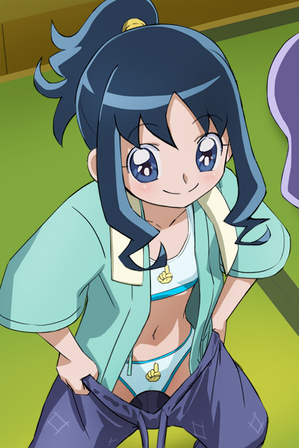 kurumi erika (precure and 1 more) drawn by haruyama_kazunori