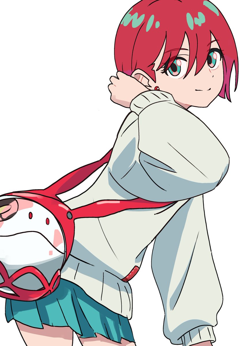 amate yuzuriha and haro (gundam and 1 more) drawn by yamayoshi0908