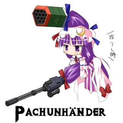 patchouli knowledge (touhou and 1 more) drawn by mizuno_kurage