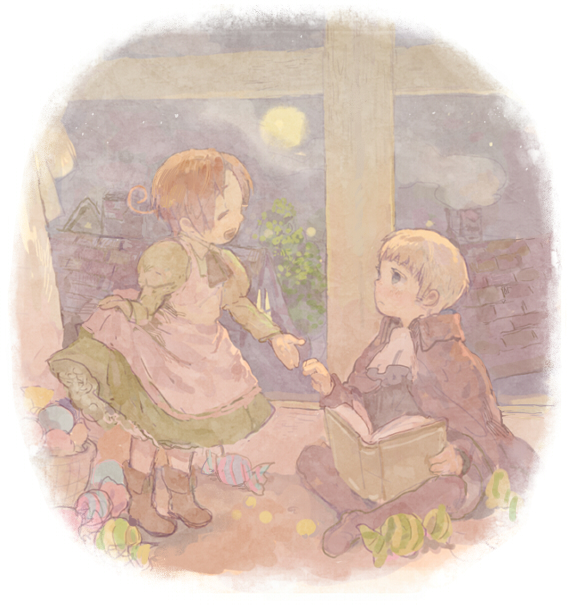 northern italy, holy roman empire, and chibitalia (axis powers hetalia) drawn by pon_(cielo)