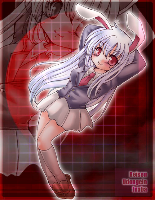 reisen udongein inaba (touhou) drawn by yoroi_nau
