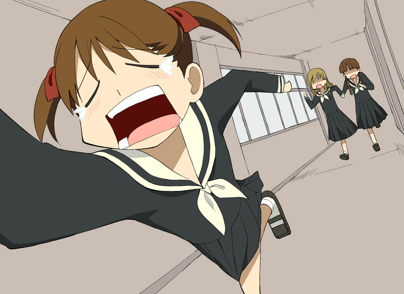 fukuzawa yumi, toudou shimako, and shimazu yoshino (maria-sama ga miteru and 1 more) drawn by a1_(initial-g)