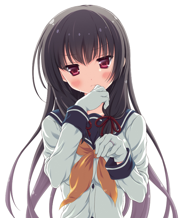 isokaze (kantai collection) drawn by odawara_hakone