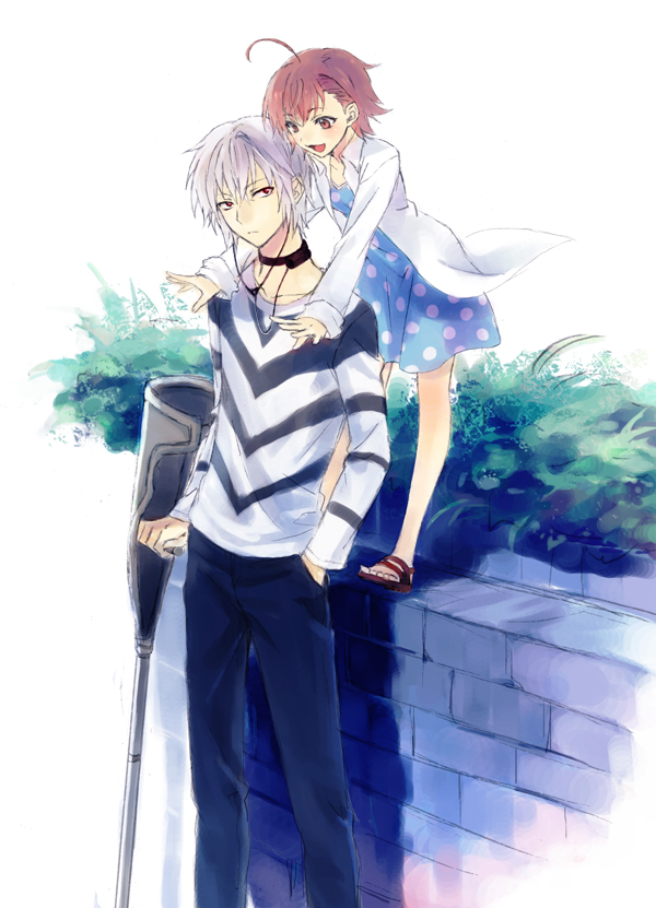 accelerator and last order (toaru majutsu no index) drawn by mg_(mica)