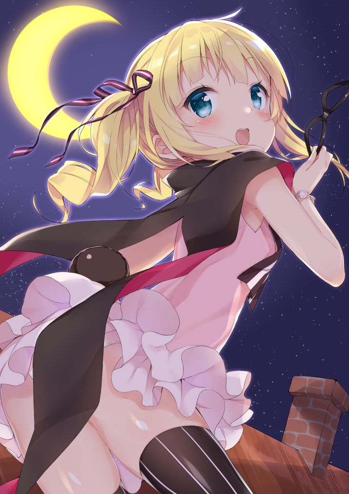 kirima syaro and phantom thief lapin (gochuumon wa usagi desu ka?) drawn by tousaki_shiina