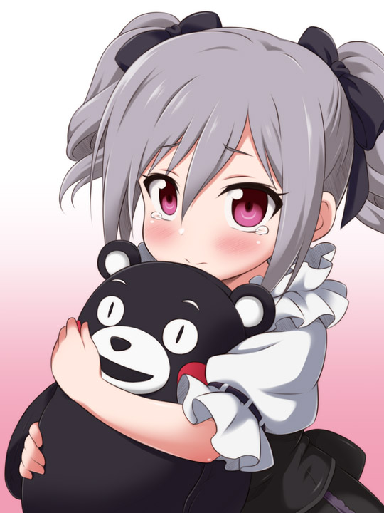 kanzaki ranko and kumamon (idolmaster and 2 more) drawn by uraichishi