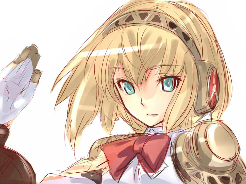 aigis (persona and 1 more) drawn by dodai_shouji