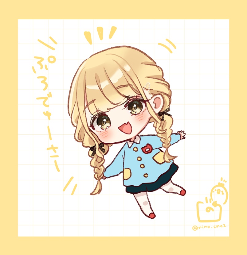 fujita kotone (idolmaster and 1 more) drawn by rino_cnc