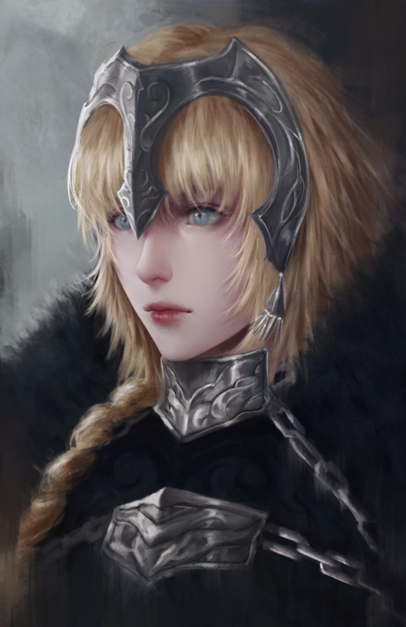 jeanne d'arc (fate and 3 more) drawn by viet_le_quoc