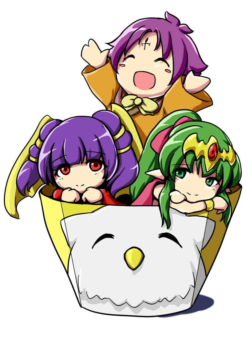 tiki, myrrh, fae, and feh (fire emblem and 4 more) drawn by deno_(denomina0)