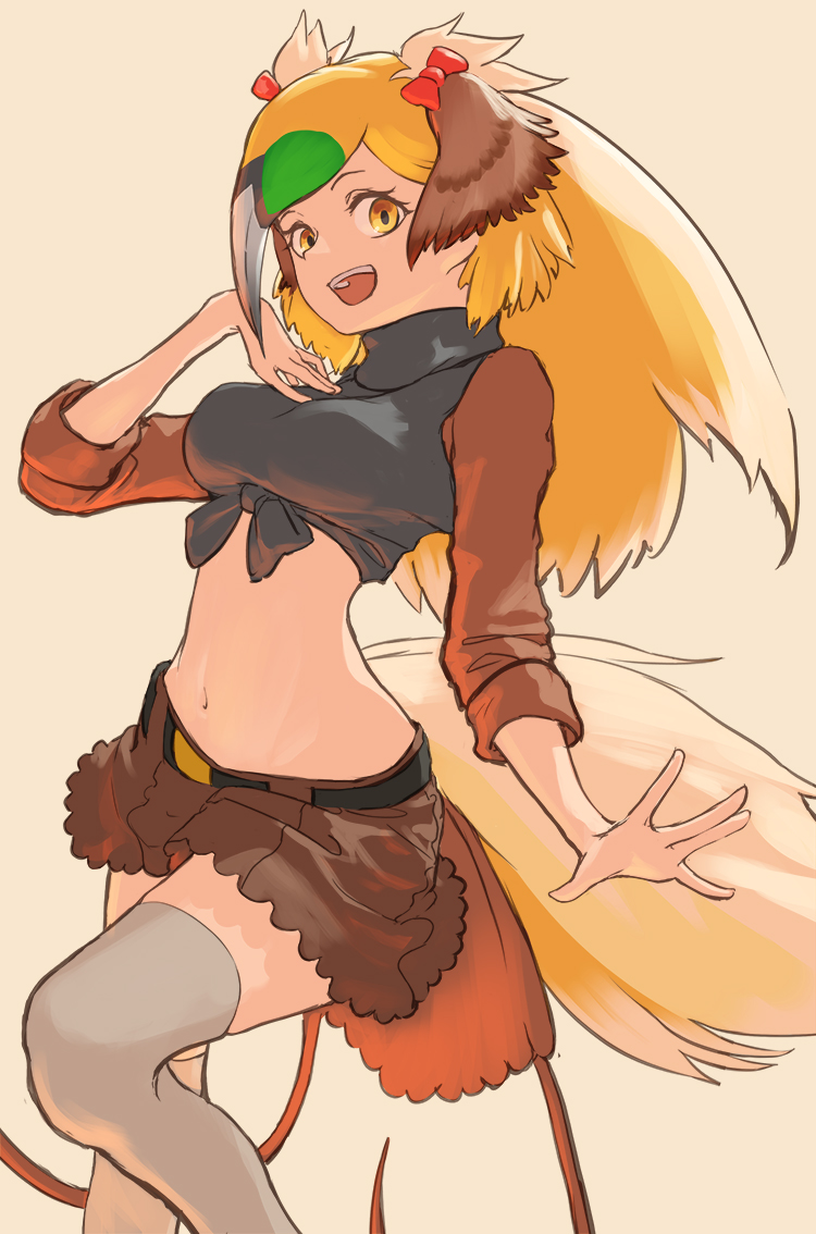 greater bird-of-paradise (kemono friends) drawn by don3