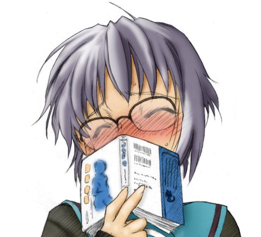 nagato yuki (suzumiya haruhi no yuuutsu) drawn by utatane_hiroyuki