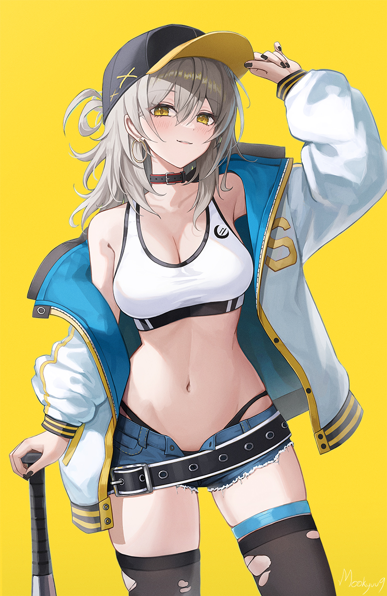 trailblazer and stelle (honkai and 1 more) drawn by mookyuu9