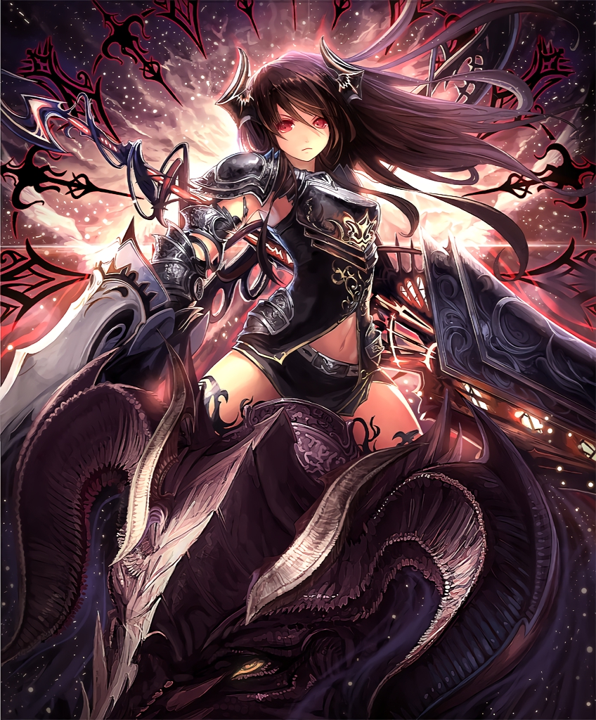 forte (shingeki no bahamut and 1 more) drawn by tachikawa_mushimaro