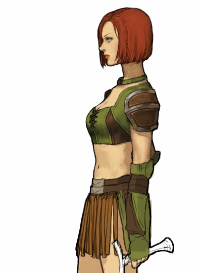 leliana (dragon age and 1 more) drawn by soft_men